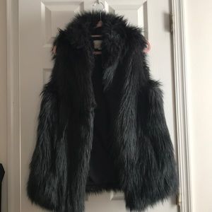 Loft faux fur vest